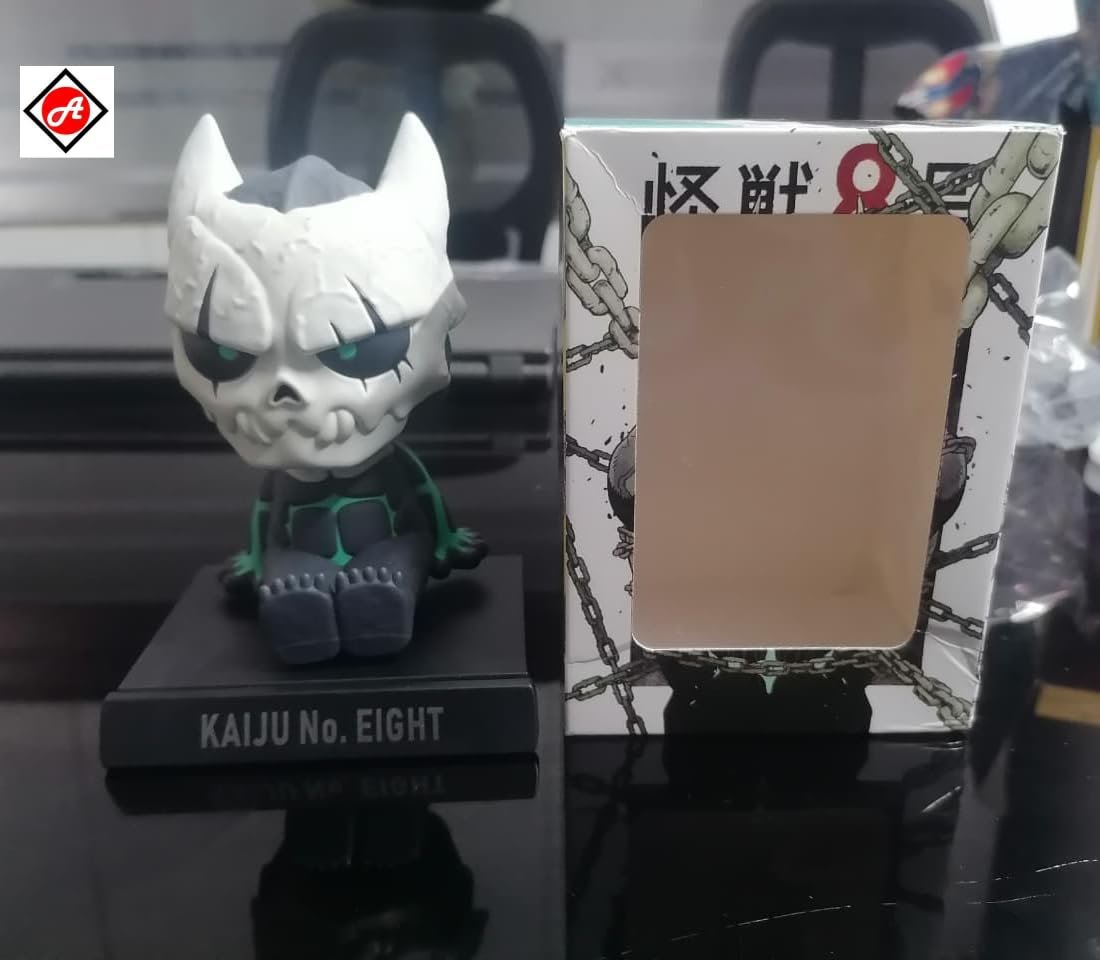 Kaiju No. 8 Bobble Head Figure – Anime Collectible for Car Dashboard, Desk & Gift - Image 2