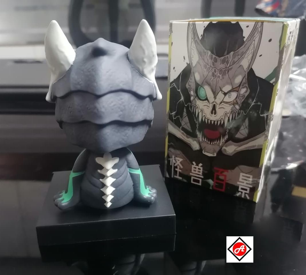Kaiju No. 8 Bobble Head Figure – Anime Collectible for Car Dashboard, Desk & Gift - Image 4
