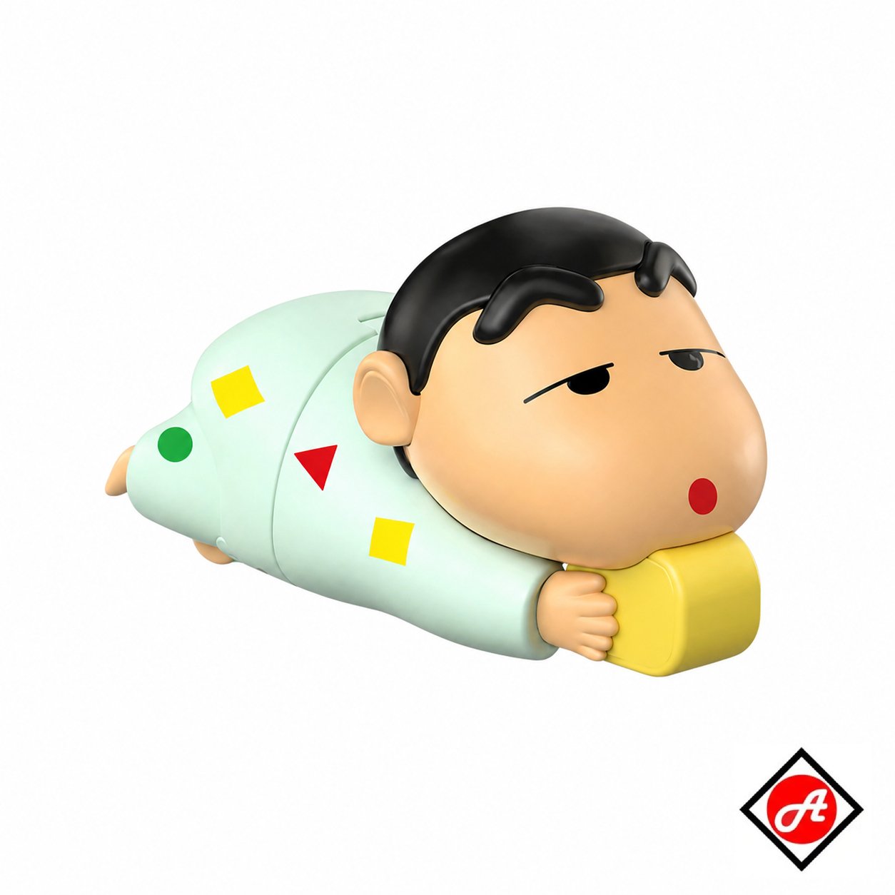 Shinchan Sleeping Crawling Toy – Wind-Up Cartoon Figure for Desk Decor, Stress Relief & Gift - Image 4