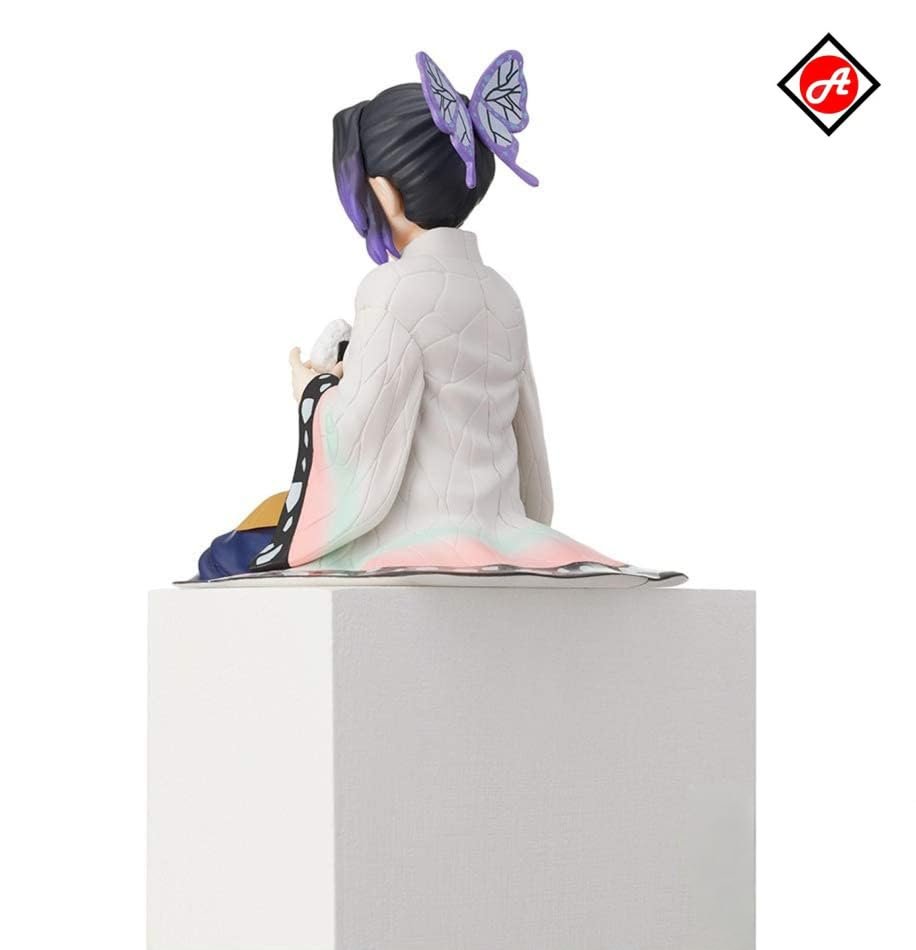 Shinobu Kocho Anime Figure (15 cm) – Demon Slayer Inspired Sitting Collectible - Image 5