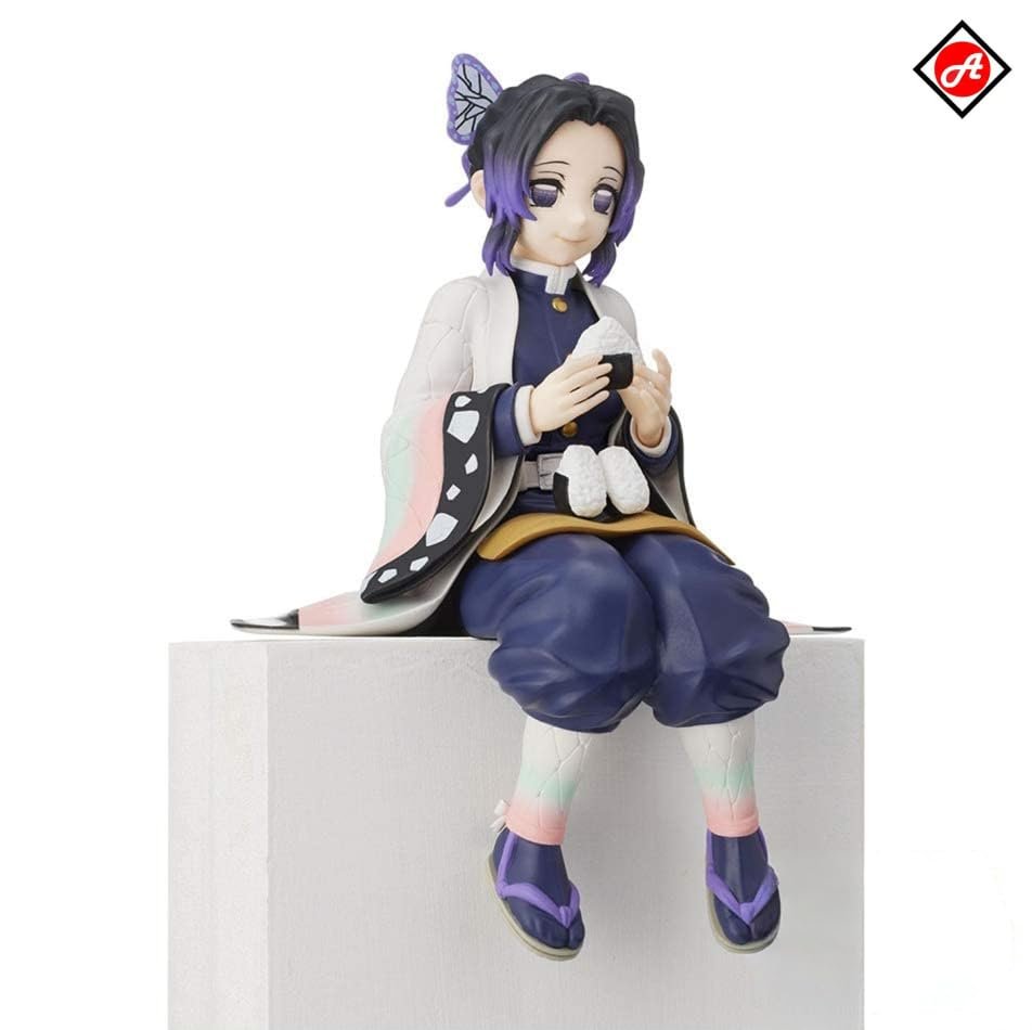 Shinobu Kocho Anime Figure (15 cm) – Demon Slayer Inspired Sitting Collectible - Image 4