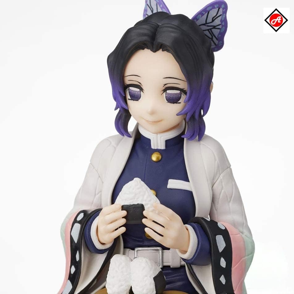 Shinobu Kocho Anime Figure (15 cm) – Demon Slayer Inspired Sitting Collectible - Image 3