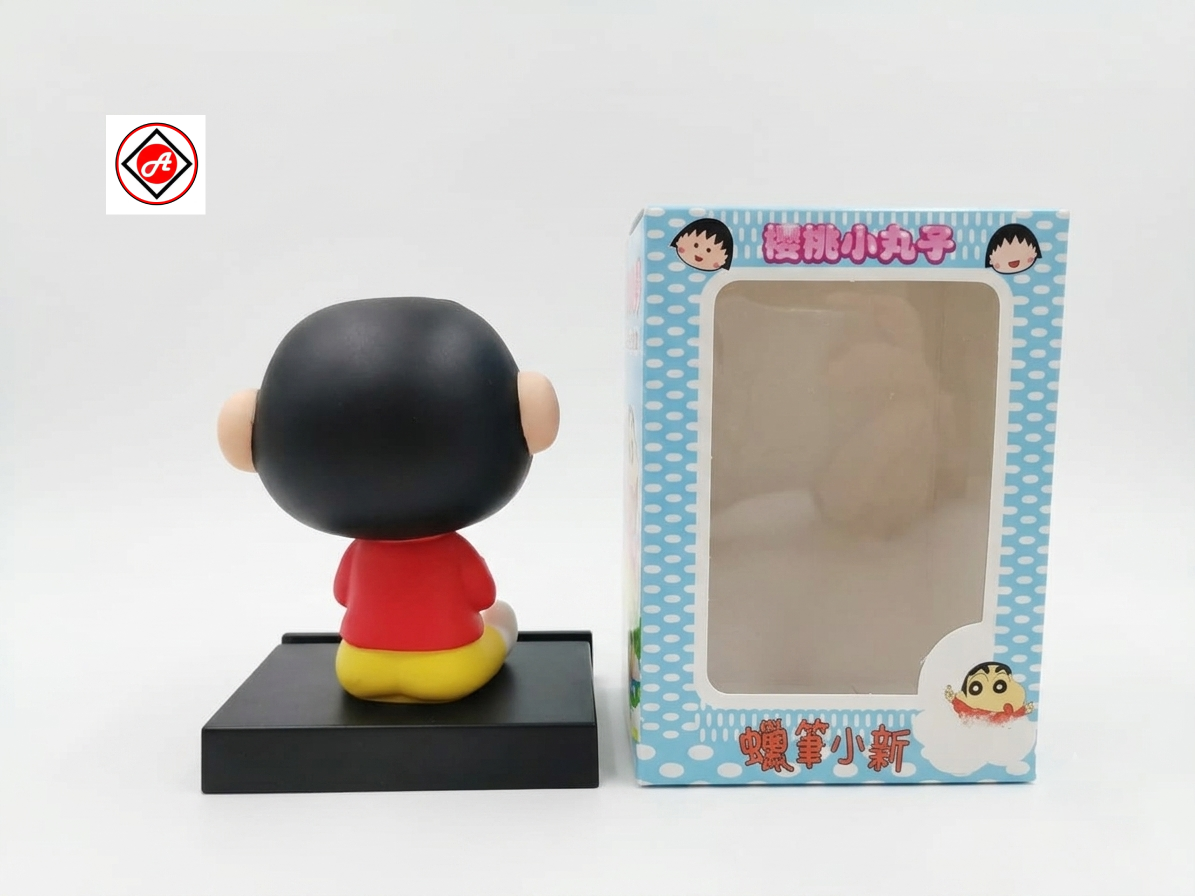 Shinchan & Shiro Bobble Head Figure
