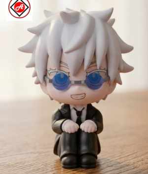 Gojo Satoru Sitting Figure with Glasses (10CM) – Jujutsu Kaisen Collectible Figure (Inspired) (7)