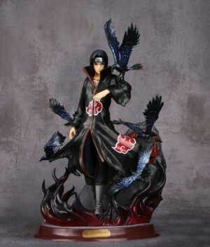 Itachi Uchiha Premium Action Figure – 25 cm (Double Head) High-Quality Anime Collectible Statue | Naruto Shippuden Display Model (Inspired)