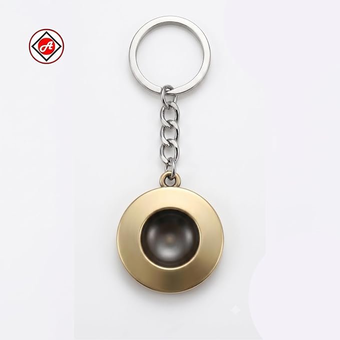 Straw Hat One Piece Inspired Metal Anime Keychain - Image 5