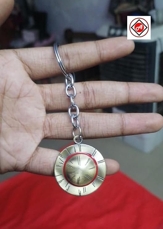 Straw Hat One Piece Inspired Metal Anime Keychain - Image 7